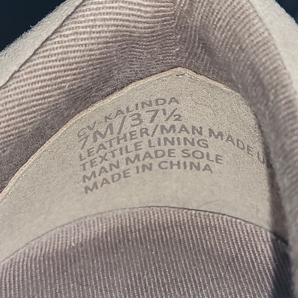 Crown Vintage KALINDA Leather and Suede Snake Print Sneakers - Picture 6 of 7